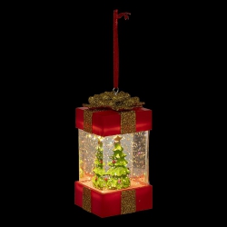 CADEAU DE NOEL LUMINEUX 13 CM
