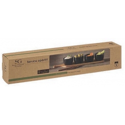 SET APERITIF BAMBOU BLACK