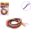 Sachet de 10 brins de scoubidous 80 cm - Idéal pour les professionnels