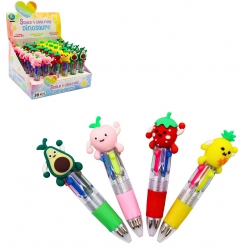 STYLO 4 COULEURS 10 CM...