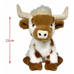 PELUCHE VACHE HIGHLAND 22 CM