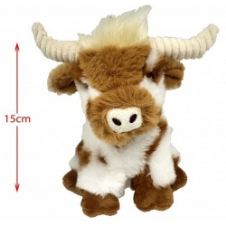 PELUCHE VACHE BISON...