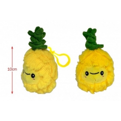 PORTE-CLE PELUCHE ANANAS 10 CM