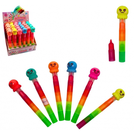 SURLIGNEUR FEUTRE PIEUVRE 18 CM 6 COULEURS