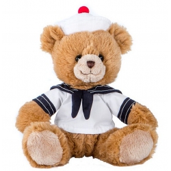 PELUCHE OURS MARIN 30 CM