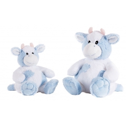 PELUCHE VACHE FLOPPY BLEUE...